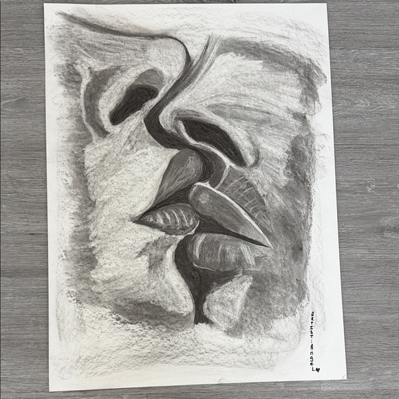 Abstract Black and White Art Print